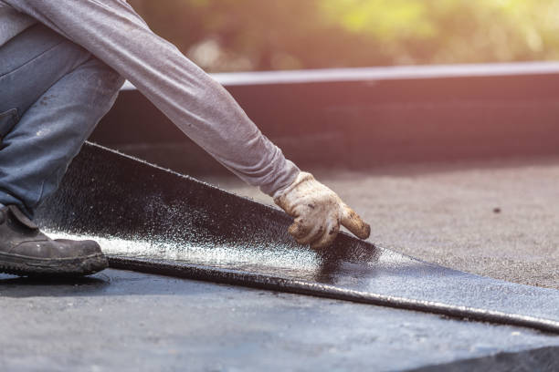 Professional Crawl Space Encapsulation technician working in Baldwin, MD